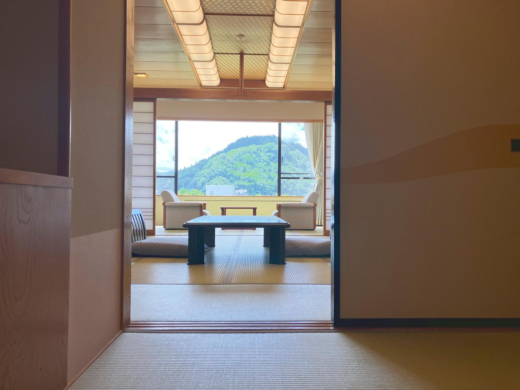 Takinoyu Hotel Tendo Exterior foto