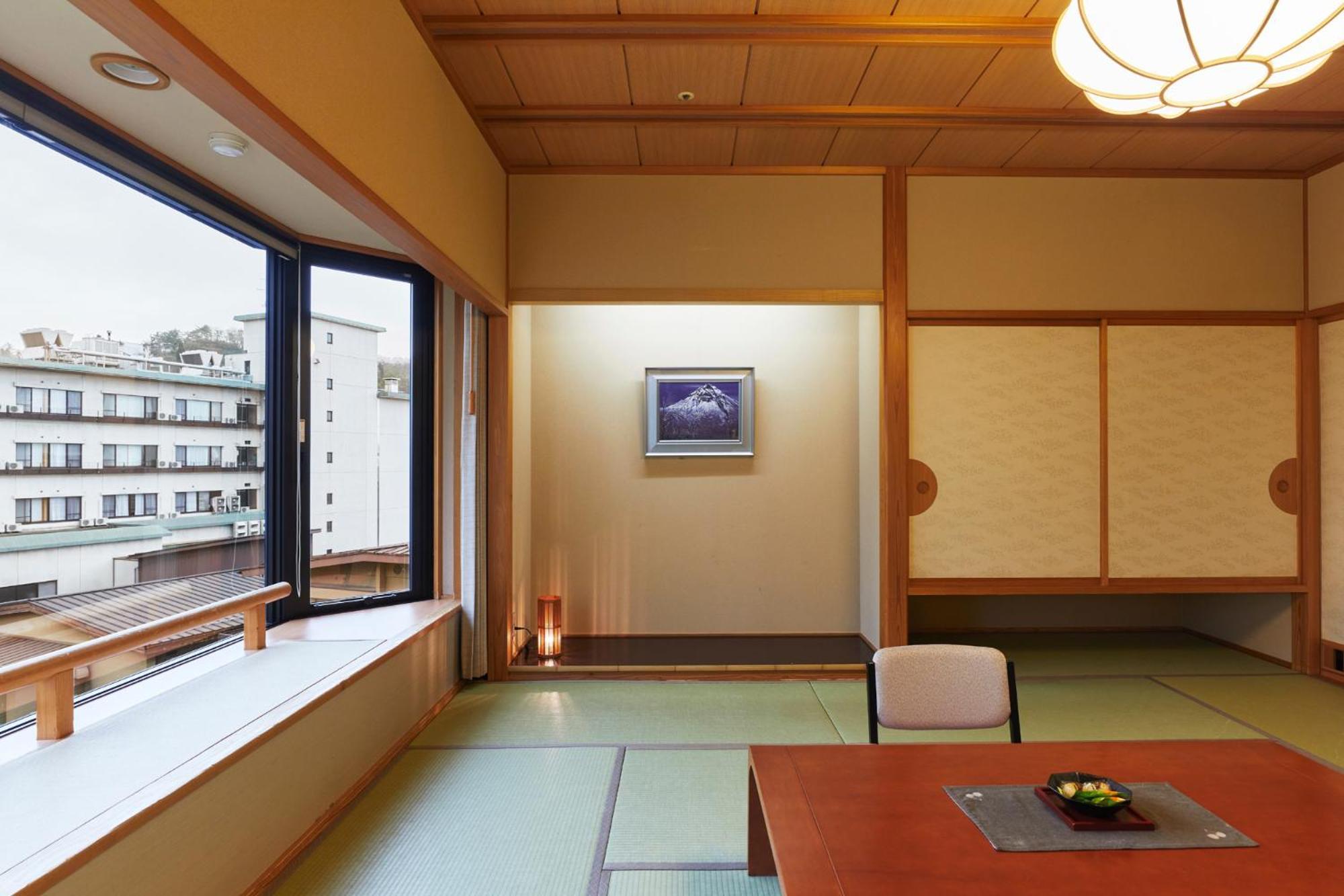 Takinoyu Hotel Tendo Exterior foto