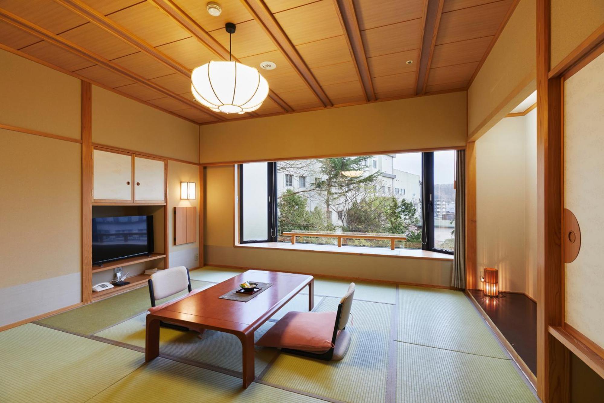Takinoyu Hotel Tendo Exterior foto