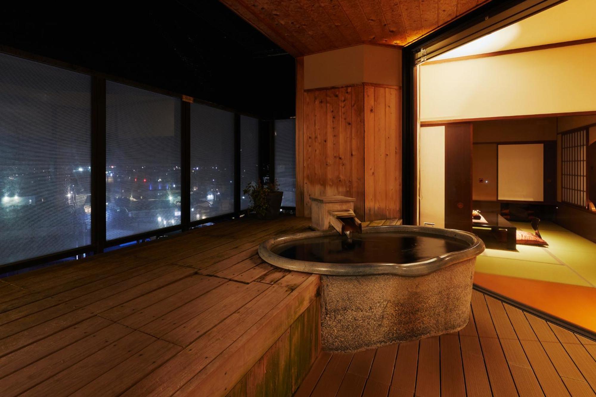 Takinoyu Hotel Tendo Exterior foto