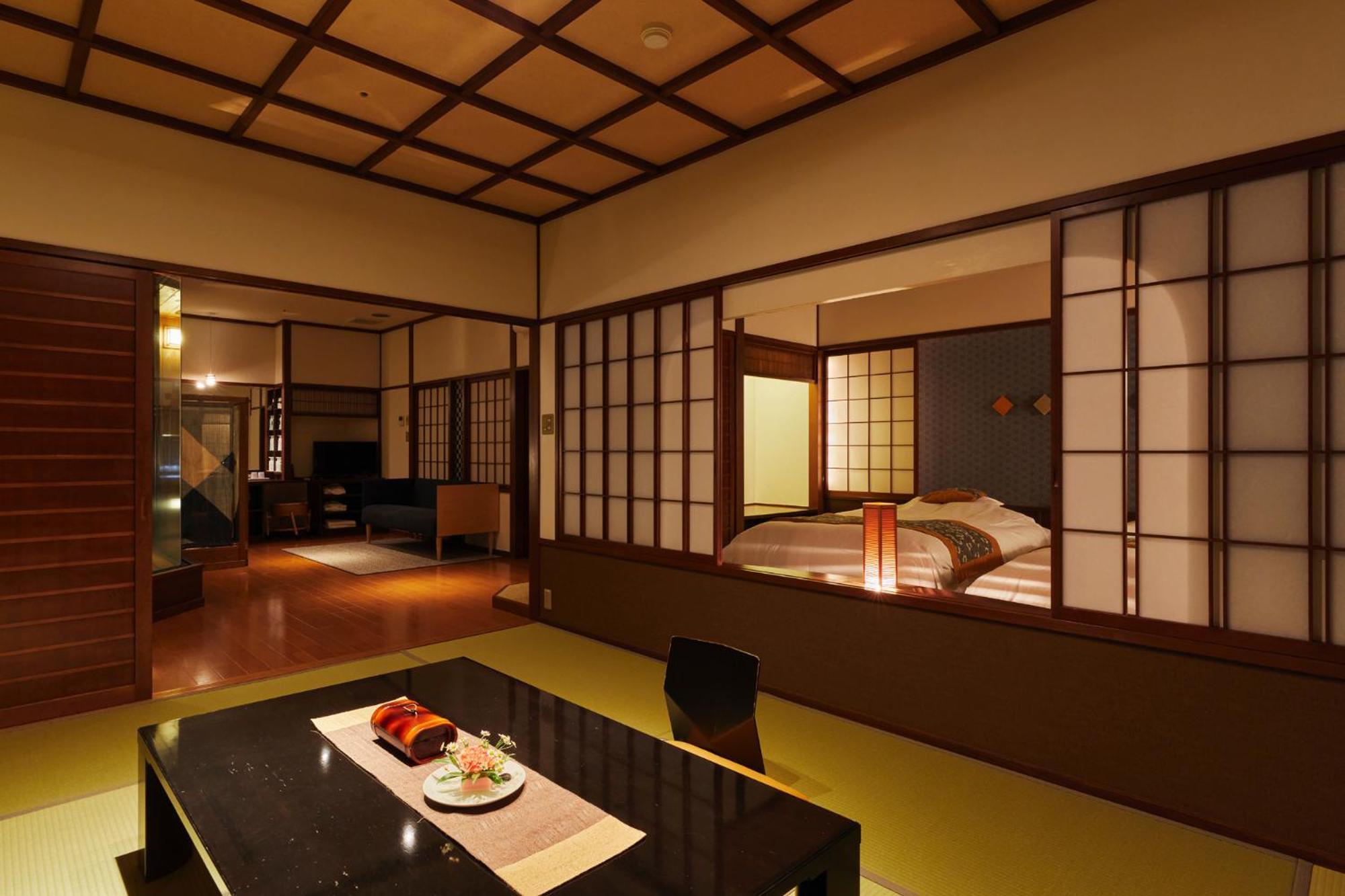 Takinoyu Hotel Tendo Exterior foto