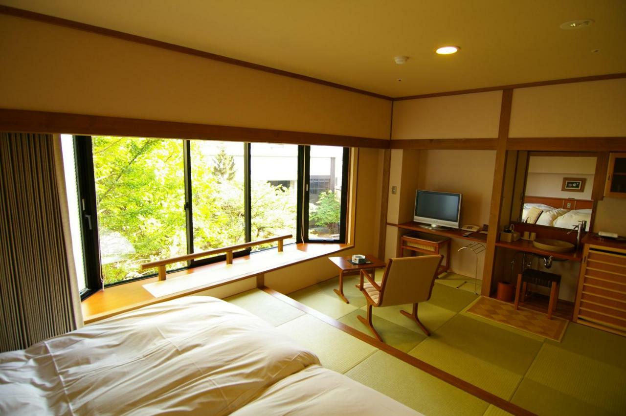 Takinoyu Hotel Tendo Exterior foto